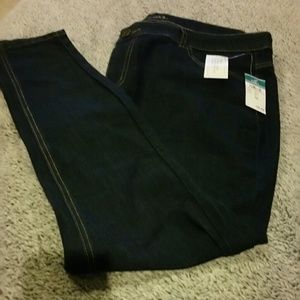 Rue21 skinny jeggings dark wash size 18 nwt